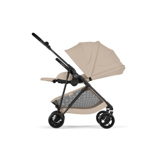 Noul Cybex Melio Carbon 2026 Almond Beige 3 in 1 cu Scoica Cloud G